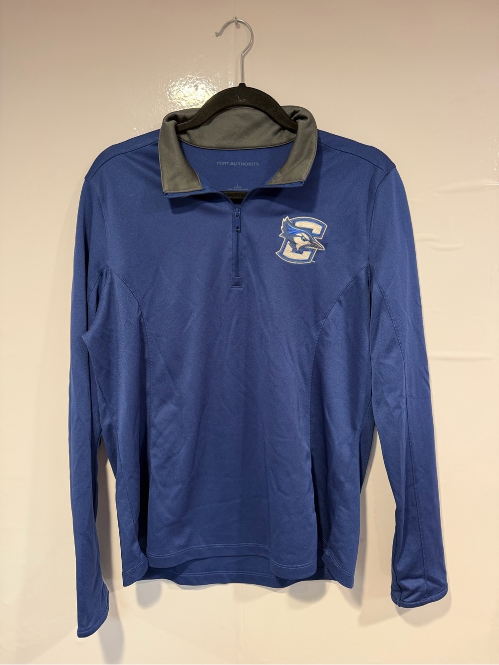 Port Authority Creighton University Bluejays Blue Quarter-Zip Pullover Womens L